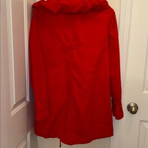 Eileen Fisher Red Utility Jacket